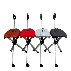 <span class=keywords><strong>Canne</strong></span> de marche portable en aluminium à 3 pieds avec siège, pliable en un clic, chaise-<span class=keywords><strong>canne</strong></span> pour personnes âgées, utilisation en extérieur - Product Image 5
