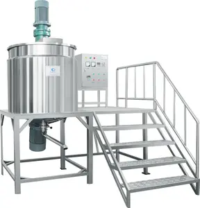 Guanyu Machinery liquido omogeneizzante miscelatore di lavaggio linea di produzione di Gel cosmetico chimico macchina per la produzione di detersivi liquidi