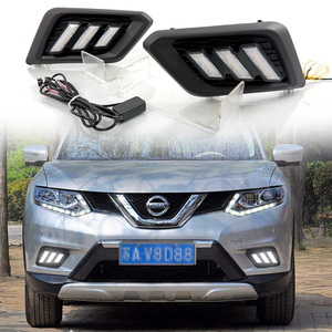 Nissan X-Trail 2014-2016 LED Daytime Running Lights Fog Lights <b>Sealed</b> <b>Waterproof</b> 12V ABSPC - Product Image 1
