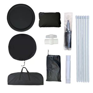 Tinas de baño de aislamiento de 5 capas, Cubo de baño plegable de PVC de lujo, bañera de barril de recuperación de baño de hielo portátil - Product Image 6