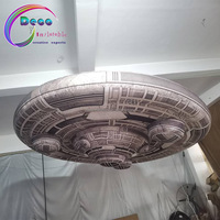 Modèles gonflables de soucoupe volante extraterrestre, ovni gonflable géant