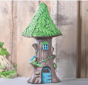 2026 Paddestoel Vogelhuis Boomhut-Tuin Indoor Buiten Decoratie Ornamenten Decor Standbeeld - Product Image 3