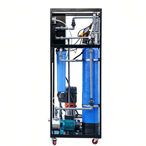 Équipement de traitement <span class=keywords><strong>d</strong></span>'<span class=keywords><strong>eau</strong></span> automatique avec filtre à charbon actif de 500 <span class=keywords><strong>litres</strong></span> par heure, pompe à <span class=keywords><strong>eau</strong></span> brute et pompe de surpression - Product Image 3