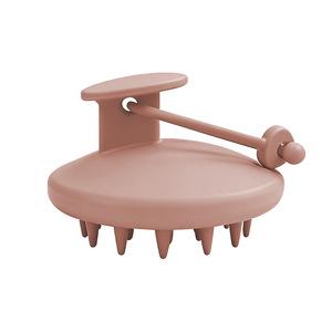 <b>Silicone</b> Scalp Massager Brush Deep Massage For Hair Care Shower <b>Tool</b> - Product Image 4