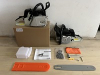 Tronçonneuse industrielle à essence modèle 382, 72 cm³, guide-chaîne de 22 pouces, 3900 W, garantie OEM de 3 ans, fabriquée en Chine