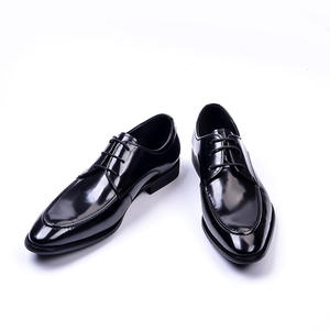 Nouvelles Bottes d'Hiver Montantes Classiques Polyvalentes Décontractées pour Hommes, Imperméables en Cuir Véritable, Rehaussantes, pour le Travail en Extérieur et le Sport - Product Image 5