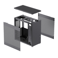 GAMEMAX Spark Pro MESHBOX Mid Tower ATX Black Gaming Chassis with Vertical Airflow Steel Fan Cooler Audio Front Port in Stock