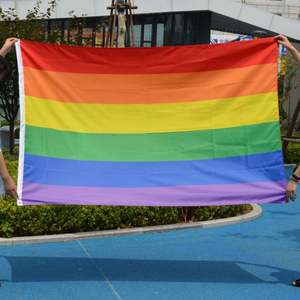 3x5ft 90x150cm Impression numérique de bonne qualité 100D Polyester Outdoor Use Pride Custom Flag - Product Image 4