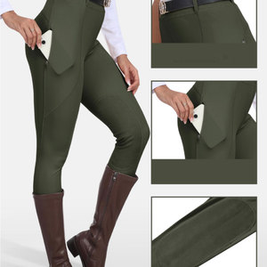 Customized Logo Horse Riding Breeches Professional <b>Equestrian</b> Riding Pants Breathable And Comfortable Horse Breeches for Women - Product Image 5
