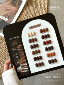 12色圣诞红色凝胶指甲油套装12毫升，新年假期UV凝胶上光剂色图 | 厂家批发来样定做 - Product Image 3