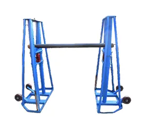 Wholesale cable drum lifting jack stand For Perfect Organizing of