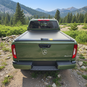 Couverture de benne électrique rétractable pour pick-up, en alliage d'aluminium, noire, sans perçage, pour <span class=keywords><strong>Mercedes</strong></span>- <span class=keywords><strong>X350</strong></span> - Product Image 4