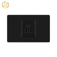 Prise murale standard américaine 16A 250V Max pour la maison et le bureau, interrupteur électrique en matériau PC pour prises