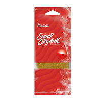 Parfum d'ambiance en bois massif Paradise Air Super Organic Extra Strength, parfum longue durée, pour siège, porte, poche, 1,62 oz, senteur voiture neuve