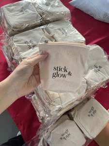 Bolsa de Muselina de Algodón con Logotipo Personalizado, Bolsa de Cordón Reciclable para Zapatos, Bolsa Protectora Gruesa para Joyas, para Collares - Product Image 5