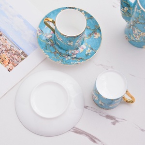 Juego de Té de Porcelana Fina de 18 Piezas para Café y Té de la Tarde, Ideal para el Hogar y Hoteles, para Regalo - Product Image 4