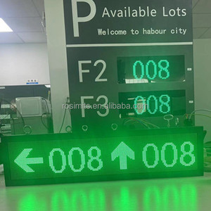 Ngoài trời không thấm nước P10 <span class=keywords><strong>LED</strong></span> màn hình hiển thị năng động bãi đậu xe hướng dẫn hệ thống (PGS) cho xe bãi đậu xe - Product Image 5
