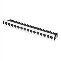 Grille LED longue et étroite intégrée, spot linéaire encastré multi-têtes anti-éblouissement, idéal pour une conception d'éclairage intégral sans luminaires dans toute la maison.