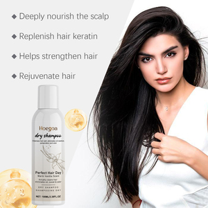 Hoegoa <strong>Vanilla</strong> Dry Hair <strong>Spray</strong> Gently Repair Frizzy, Fluffy And Easy To Manage Hair Dry <strong>Cleaning</strong> <strong>Spray</strong>