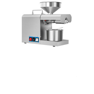 デジタル制御オイルプレス機 冷温兼用 ピーナッツ アーモンド ヘーゼルナッツ プレス 家庭用トウモロコシ油抽出機 種子コールドプレス - Product Image 1