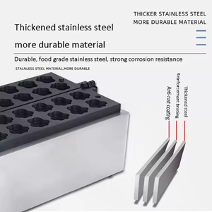 Cuisine commerciale Snack Equipment Chine Waffle Dog Baker Électrique ou Machine À Gaz Électrique Hotdog Maïs Bâton <span class=keywords><strong>Gaufrier</strong></span> <span class=keywords><strong>Prix</strong></span> - Product Image 2