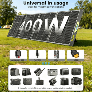 Ultra <b>Portable</b> 400W TUV Certified 23% Efficiency Foldable Monocrystalline <b>Solar</b> <b>Panel</b> Durable Oxford Fabric 39V/40V Outdoor Use - Product Image 4
