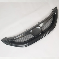 Grille avant en fibre de carbone pour Honda Civic 9.5ème génération, pièces de rechange d'origine pour voiture, grille de pare-chocs en maille