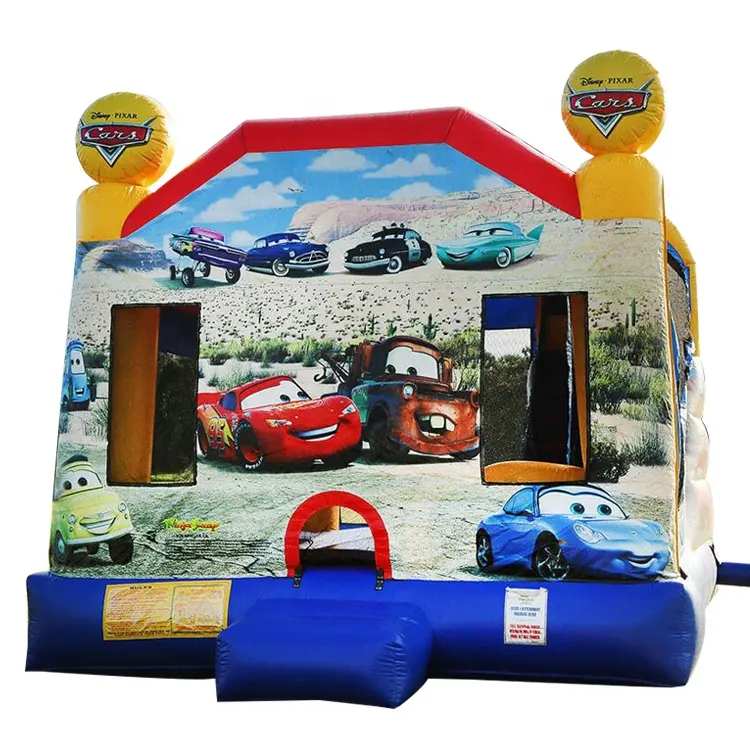 Castillo hinchable personalizado para coches, casa de rebote, coches hinchables, coche de juguete