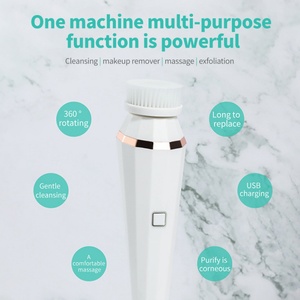Brosse nettoyante multifonctionnelle pour le visage et le maquillage, exfoliant pour la peau - Product Image 2