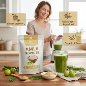 Polvo de Fruta Amla OEM, Rico en Vitamina C Antioxidante, Extracto Natural de Grosella, Suplemento de Alimento Integral Amalaki, Extracto de Amla en Polvo - Product Image 6