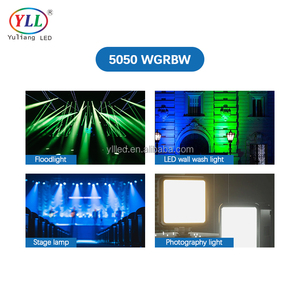Puce <span class=keywords><strong>LED</strong></span> SMD 5050 WRGBW haute puissance 2,5 W à mélange de couleurs exceptionnel pour éclairage décoratif, éclairage mural architectural extérieur, éclairage de scène - Product Image 6