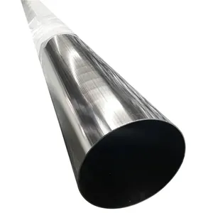 Tubo soldado de aço inoxidável sem costura Astm A213 3mm Od 304 Tubo de aço inoxidável Preço por kg