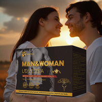 Thé Énergisant Homme et Femme : Maca, Herbes et Compléments Santé pour la Vitalité et la Capacité Sexuelle Masculine – Ingrédients pour Thé des Reins Masculins