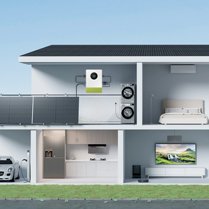 ระบบพลังงานแสงอาทิตย์แบบไฮบริดออฟกริด 5KWH 10KWH 15KWH 20KWH 10KW ยอดขายดีที่สุดในแอฟริกา พร้อมระบบ MPPT Output - Product Image 4
