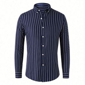 Chemise à manches longues pour homme, à fleurs, vintage, printemps, 100% coton, style coréen, style japonais, coupe slim, J0073 - Product Image 4