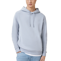 Hoodie Pria Sweatshirt 400GSM Katun Fleece Tebal Remaja Unisex Oversized Streetwear Polos Custom Logo Grosir