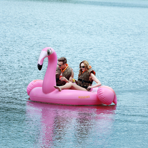 Grande de verano flamenco hinchable piscina flotador juguetes <span class=keywords><strong>para</strong></span> adultos y niños/Playa Grande flota - Product Image 5