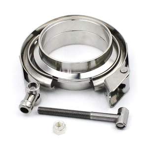 Collier de serrage en <span class=keywords><strong>V</strong></span> professionnel de 3 pouces à dégagement rapide, kits de colliers de serrage en <span class=keywords><strong>V</strong></span> à prix avantageux - Product Image 3