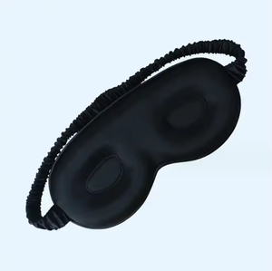 Design personalizzato all'ingrosso 19/22mm seta di gelso 3D pura seta copertura per occhi benda per il sonno e la salute degli occhi - Product Image 3