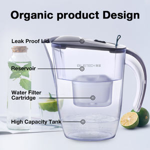 <span class=keywords><strong>Jarra</strong></span> de filtro de agua para el hogar <span class=keywords><strong>jarra</strong></span> <span class=keywords><strong>alcalinizadora</strong></span> de agua mineral estándar Universal 3.5l tipos purificador de agua - Product Image 6