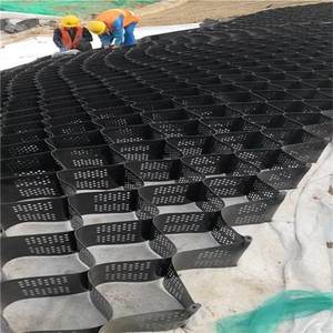 Norme ASTM Géocellule HDPE <span class=keywords><strong>Stabilisateur</strong></span> de <span class=keywords><strong>gravier</strong></span> en plastique pour pavage Allée Route Pente Protection Fabricant Prix Géocellule - Product Image 2