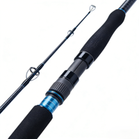 Joran Pancing Baitcasting Air Tawar & Air Asin Serat Karbon Aksi CEPAT Ultra Ringan untuk Penggemar Memancing di Laut