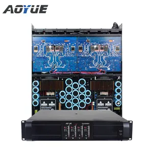 Mezclador de audio de 4 canales para karaoke, amplificador de potencia profesional,