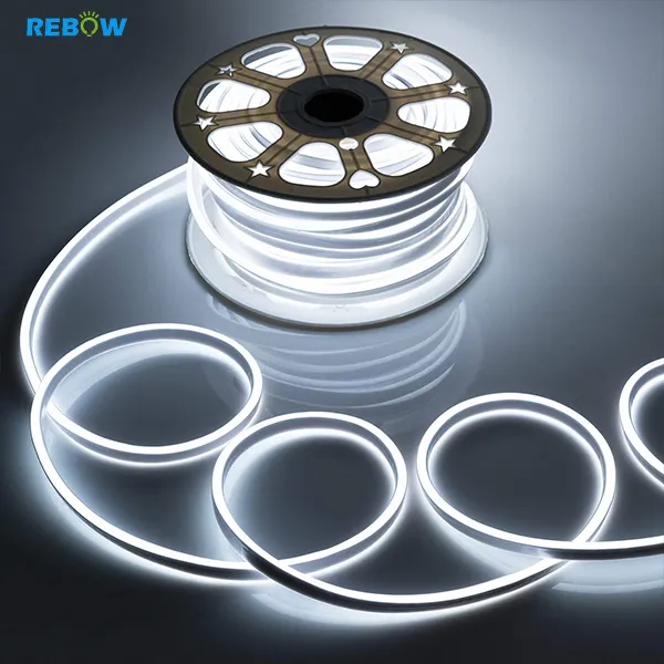 Rebow Top-Qualität Getrennte Dekorationen Bruch feste LED Rgbw Ip68 Neon Flex 2,5 cm Schnitt für Dekorations beleuchtung
