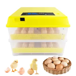 Satılık filipinler güneş tavuk 96 yumurta kuluçka tam otomatik kümesçilik kuluçka makinesi fiyat