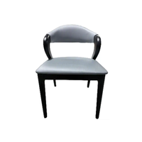 Fauteuil d'appoint commercial |   Sièges courbes modernes pour l'hôtellerie |   Cadre en bois massif |   Meubles GCON