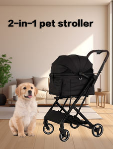 बड़े पहियों के अनुकूलित बाल खिलौना और कुत्ते के साथ सबसे अच्छा हल्का फोल्डेबल रोलर यात्रा वाहक उत्पाद - Product Image 3