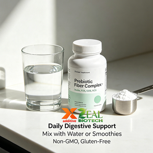 Prebióticos Inulina FOS <span class=keywords><strong>GOS</strong></span> XOS en Polvo y Jarabe, Orgánico, Sin OMG, Grado Alimenticio, Suplemento Saludable, Símbiotic, Fibra Dietética, Espesantes Crudos - Product Image 3
