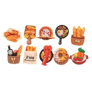 Comida de Juguete de Simulación, Hot Pot, Pan, Langosta, <span class=keywords><strong>Pizza</strong></span>, Pegamento de Crema DIY, Llavero, Pinza para el Cabello, Adornos de Resina - Product Image 5