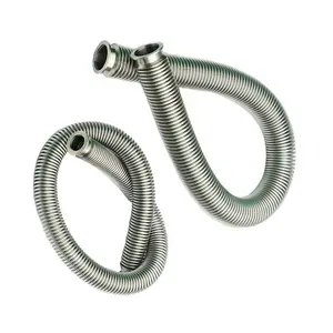 Quick Connect Flexible Metal Hose Corrugated Flange Pipe Joint Stainless Steel Bellows Hose